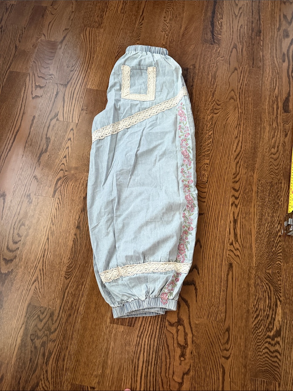 Pol chambray balloon pant jogger medium - Picture 12 of 12